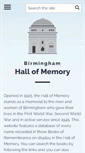 Mobile Screenshot of hallofmemory.co.uk